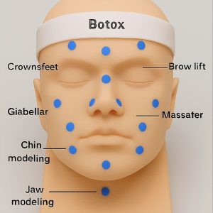 خرید مولاژ صورت جهت تزریق بوتاکس